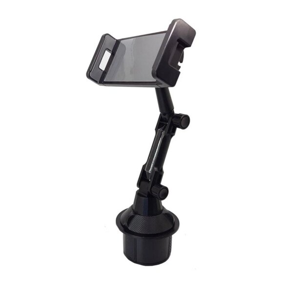 Universal 360 Rotation Flexible Arm Car Phone Mount Gooseneck Cup Holder - Picture 1 of 6